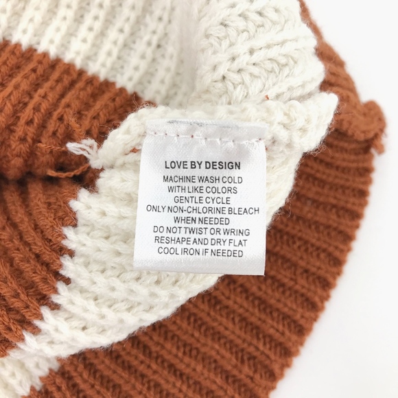 Love by Design Striped Sweater w Back Detail - Picture 8 of 8